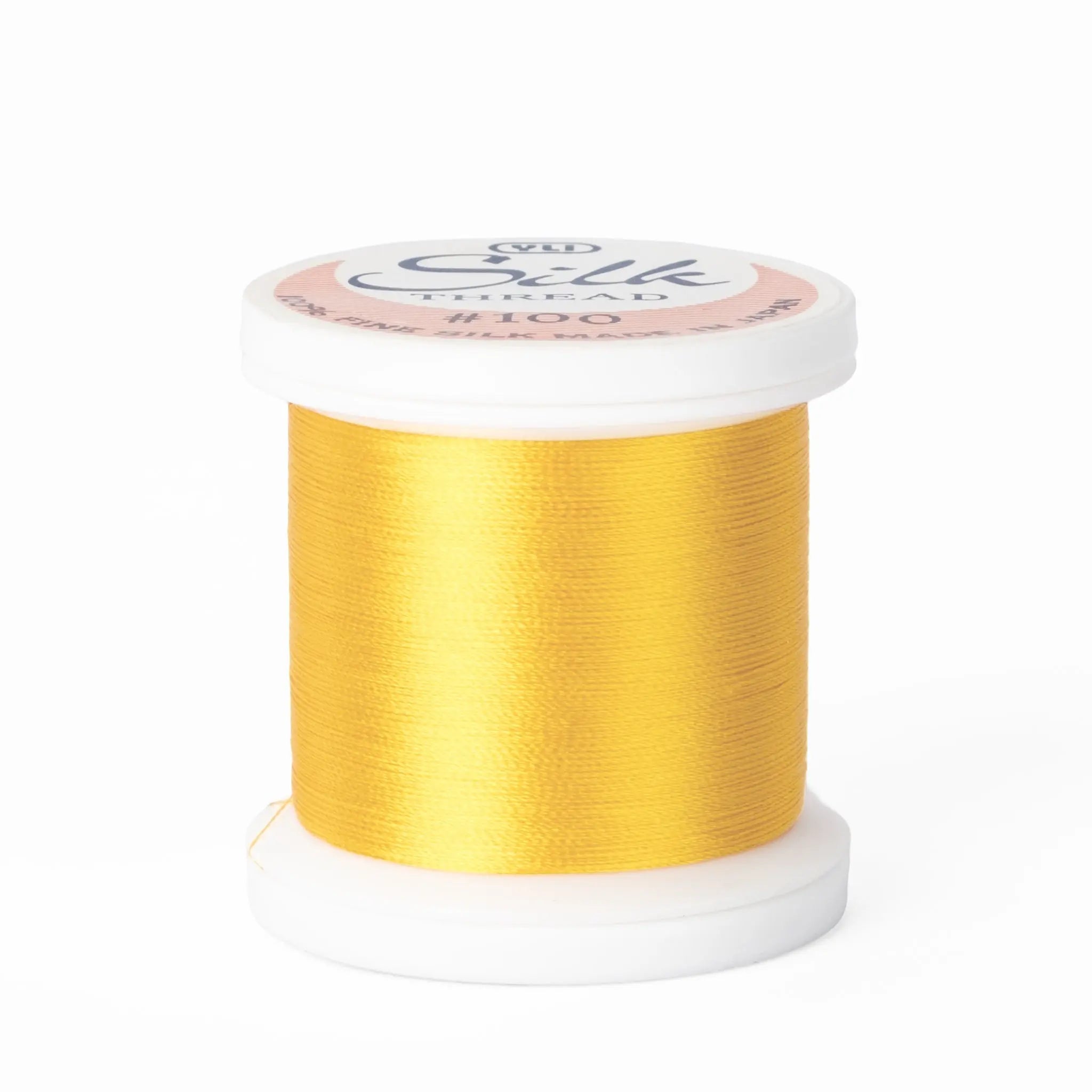 Silk #100 - 229 Yellow Spool YLI Threads
