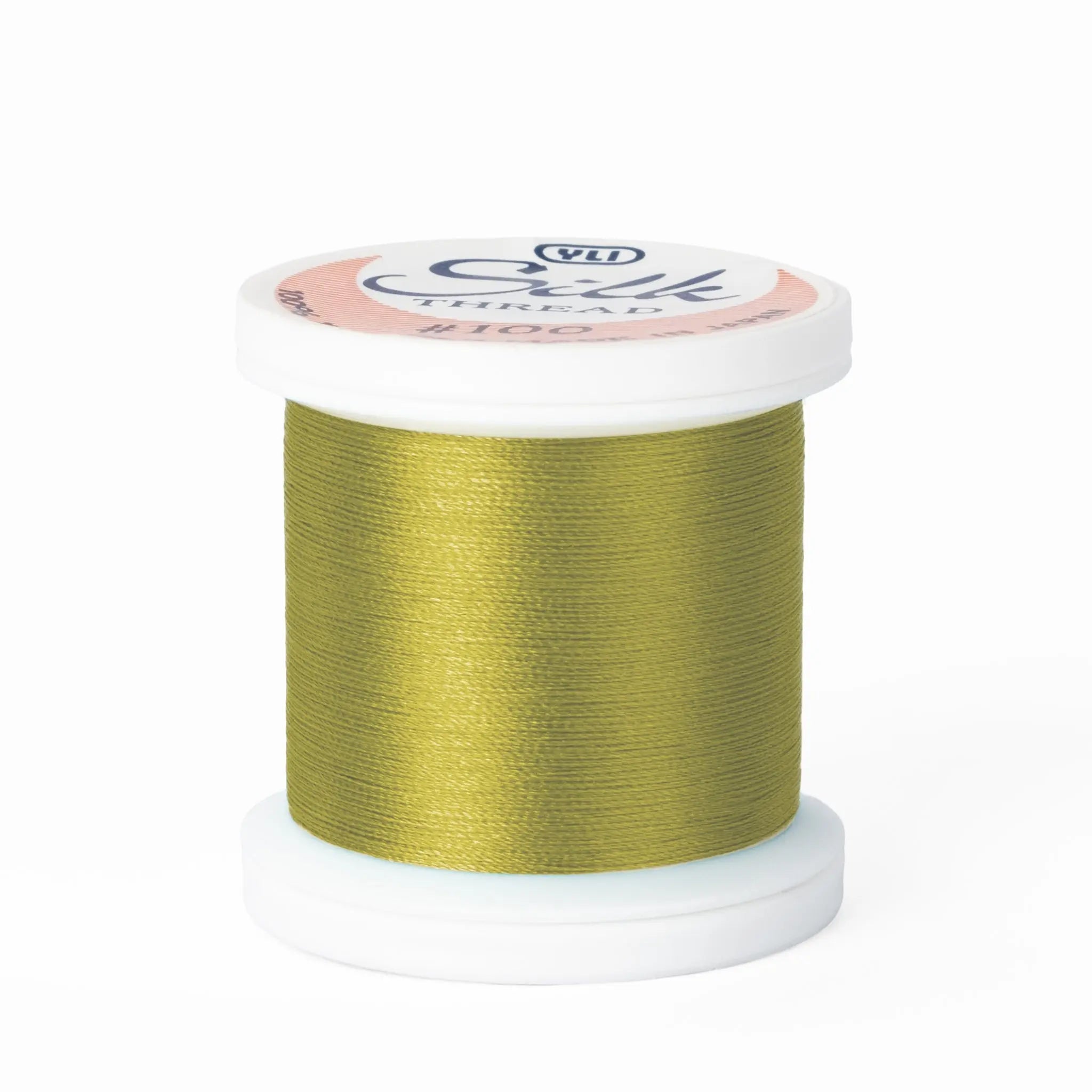Silk #100 - 236 Victoria Green Spool YLI Threads