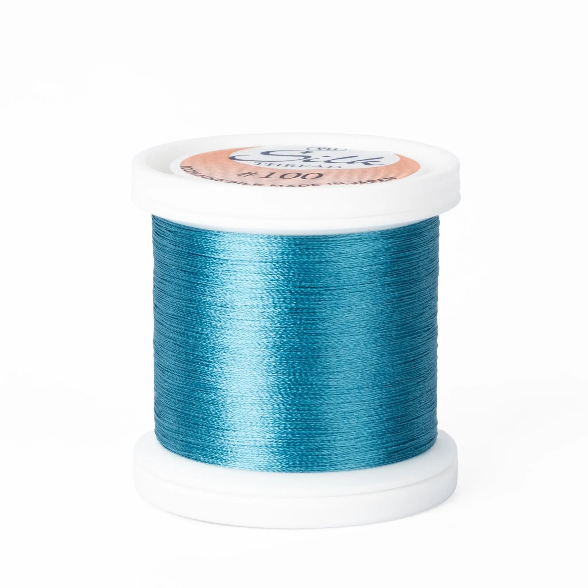 Silk #100 - 246 Sky Blue Spool YLI Threads