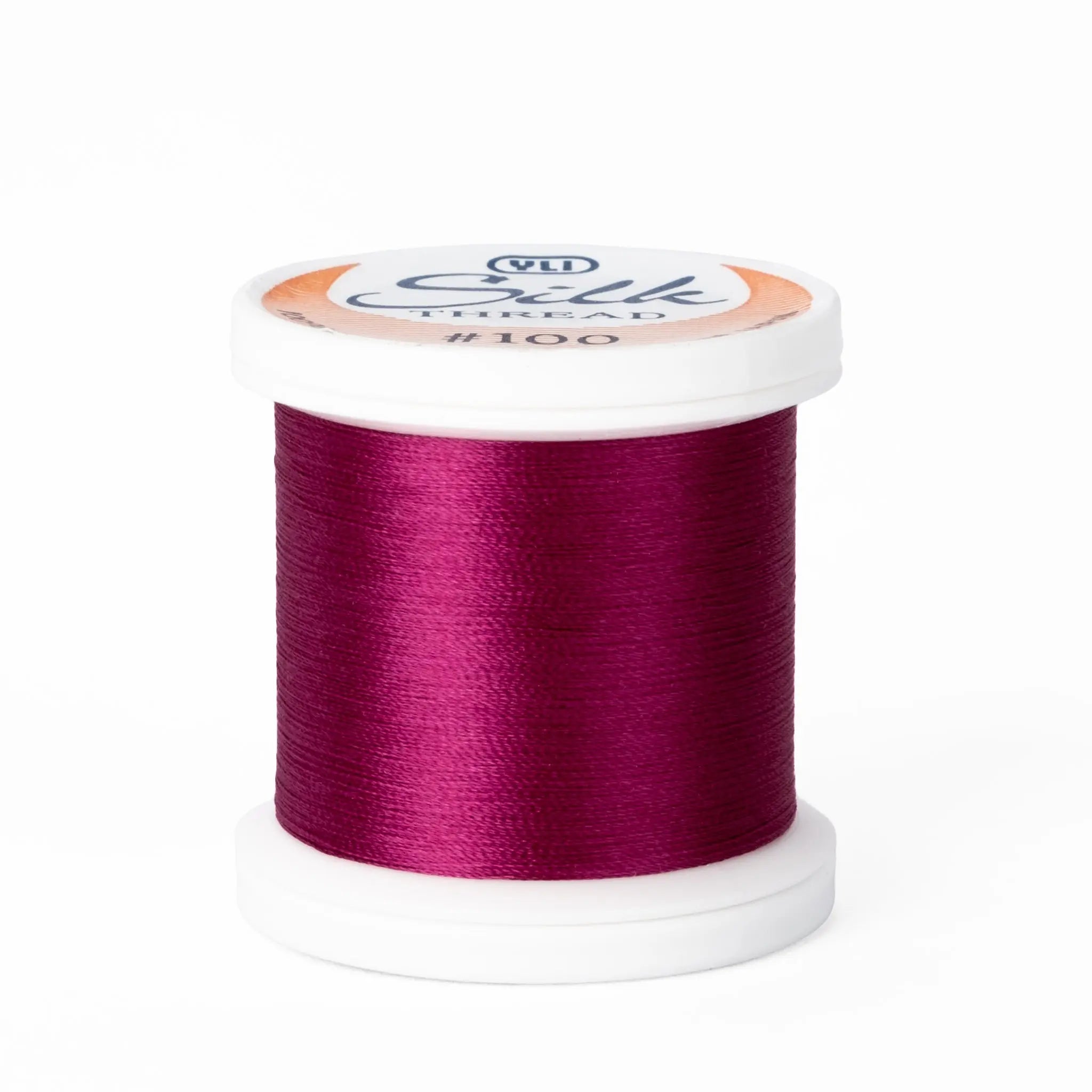 Silk #100 - 252 Dark Mauve Spool YLI Threads