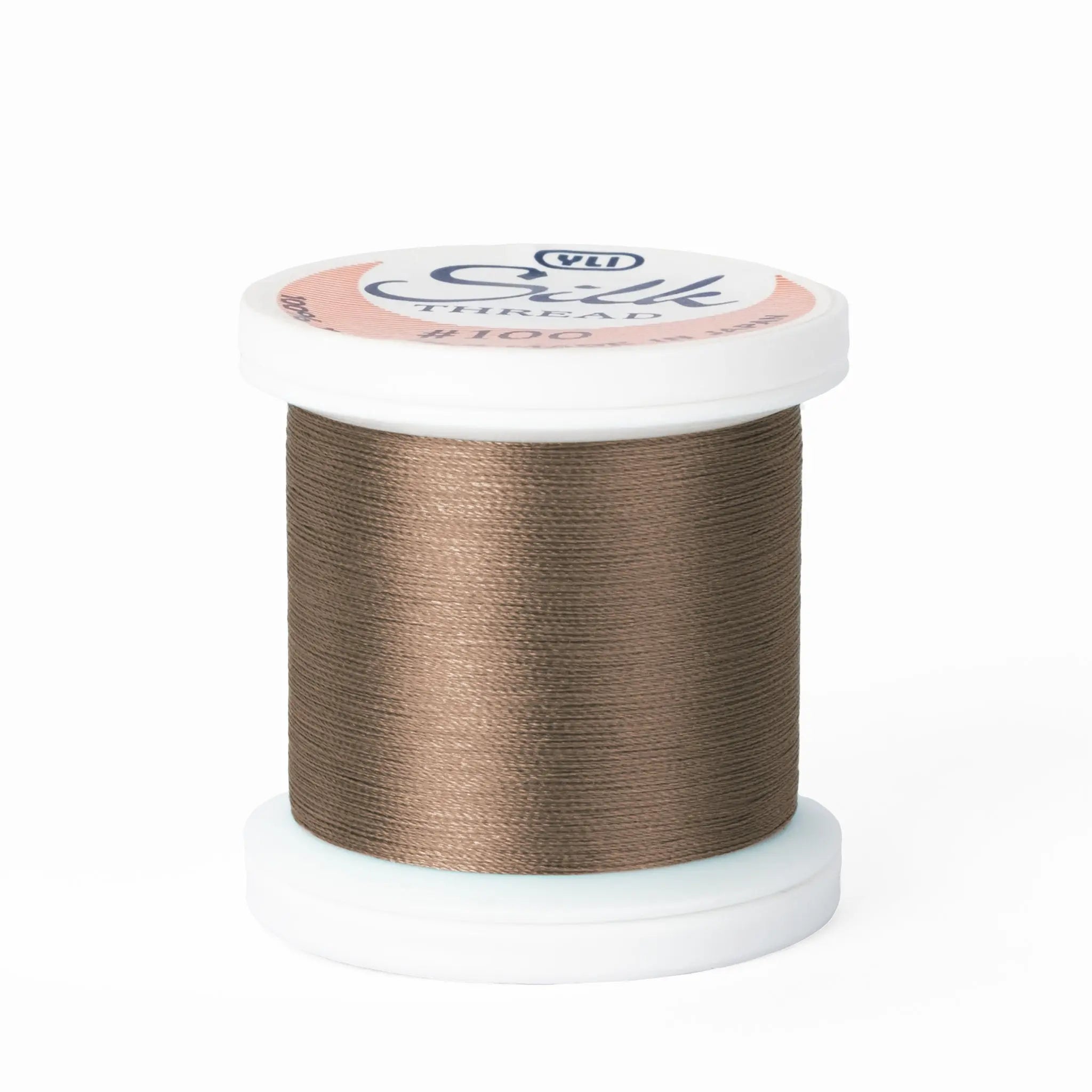 Silk #100 - 254 Light Taupe Spool YLI Threads