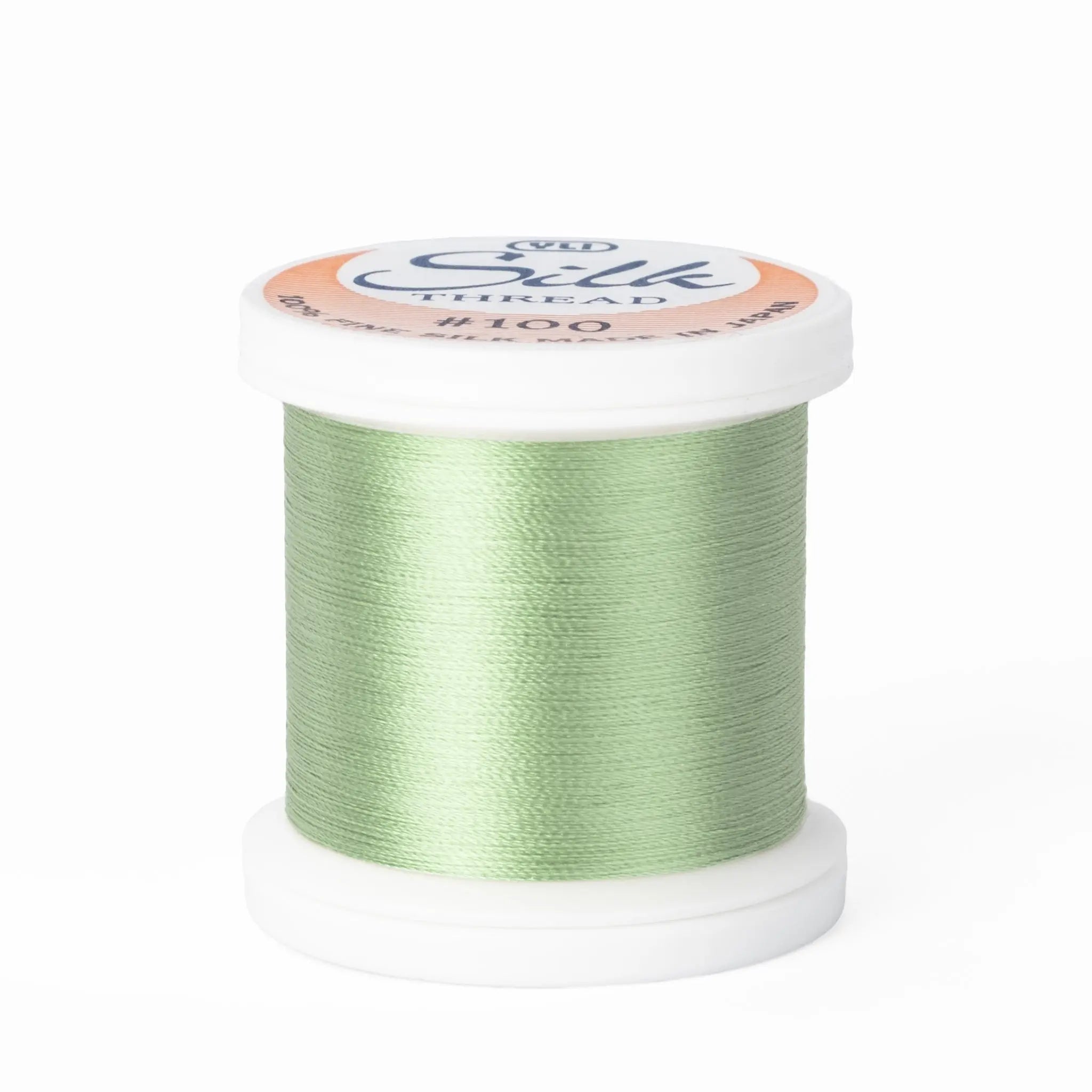 Silk #100 - 262 Light Green Spool YLI Threads