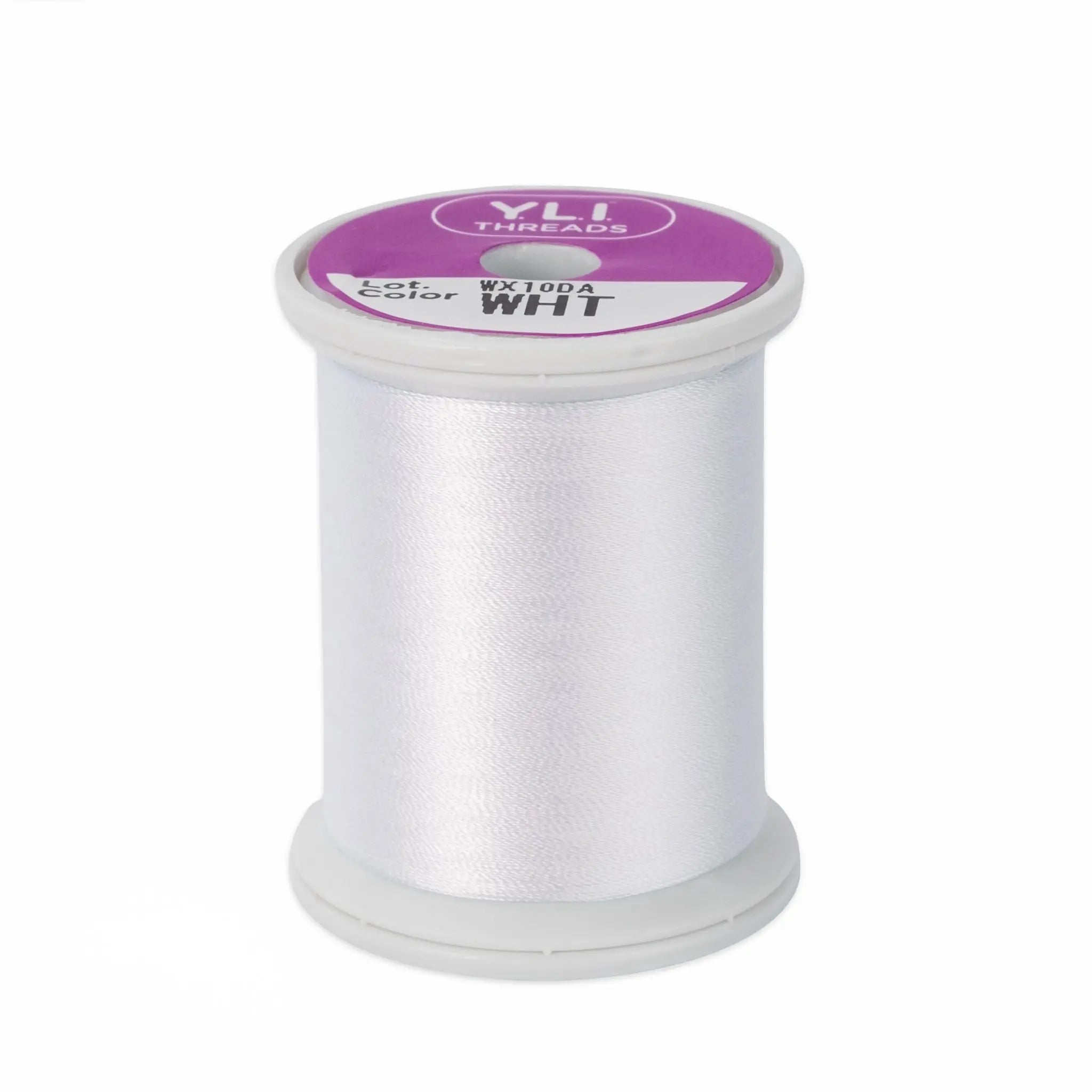 Silk #100 - White Spool YLI Threads