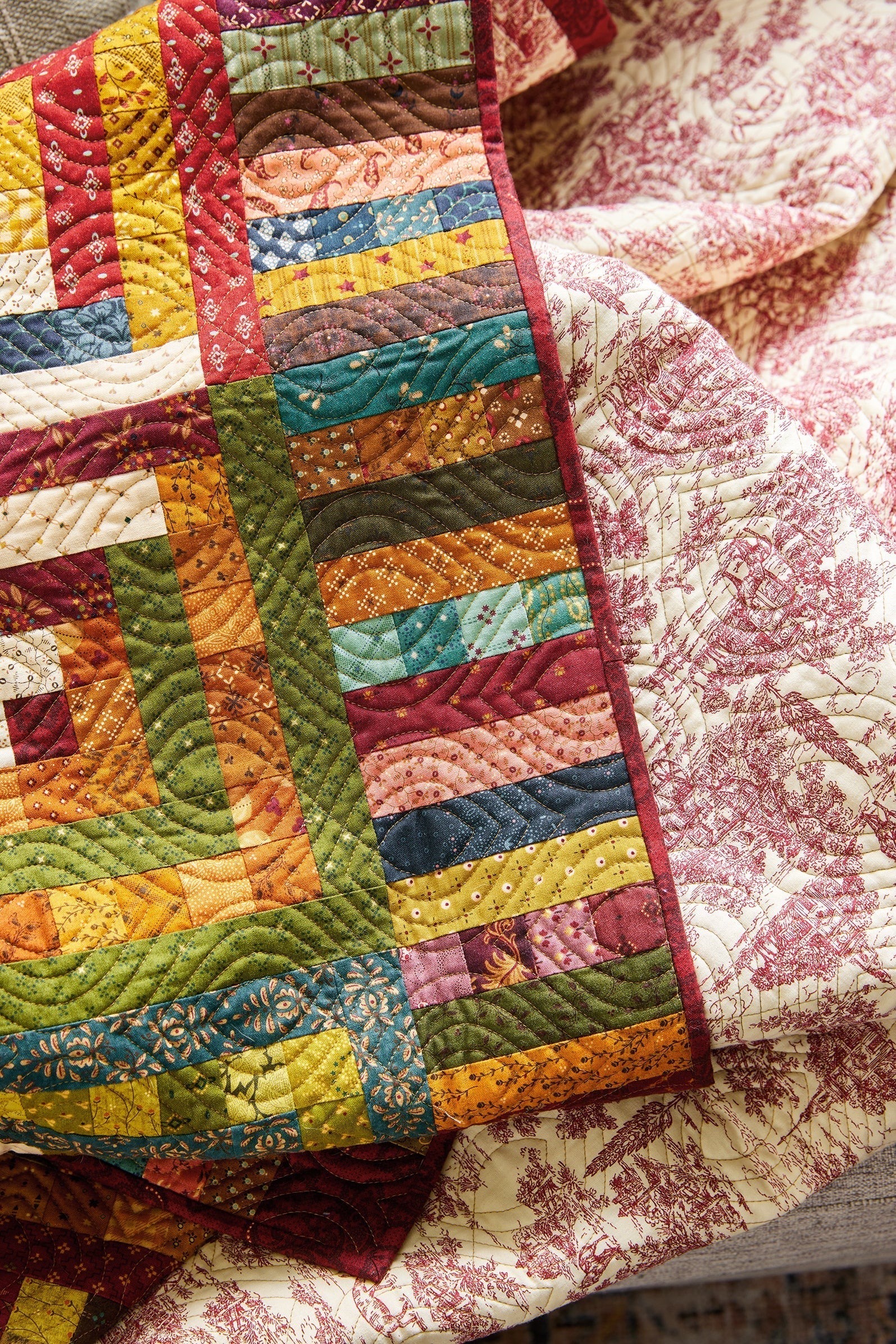 Simple Double-Dipped Quilts