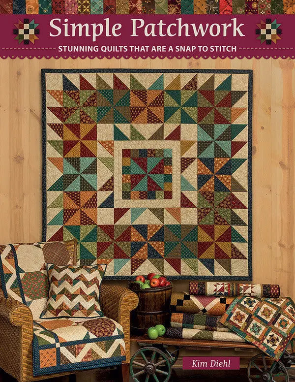 Simple Patchwork Stunning Quilts That Are A Snap to Stitch - Linda's Electric Quilters