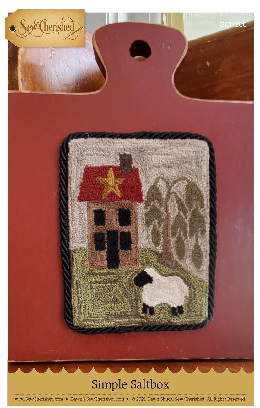 Simple Saltbox - Linda's Electric Quilters