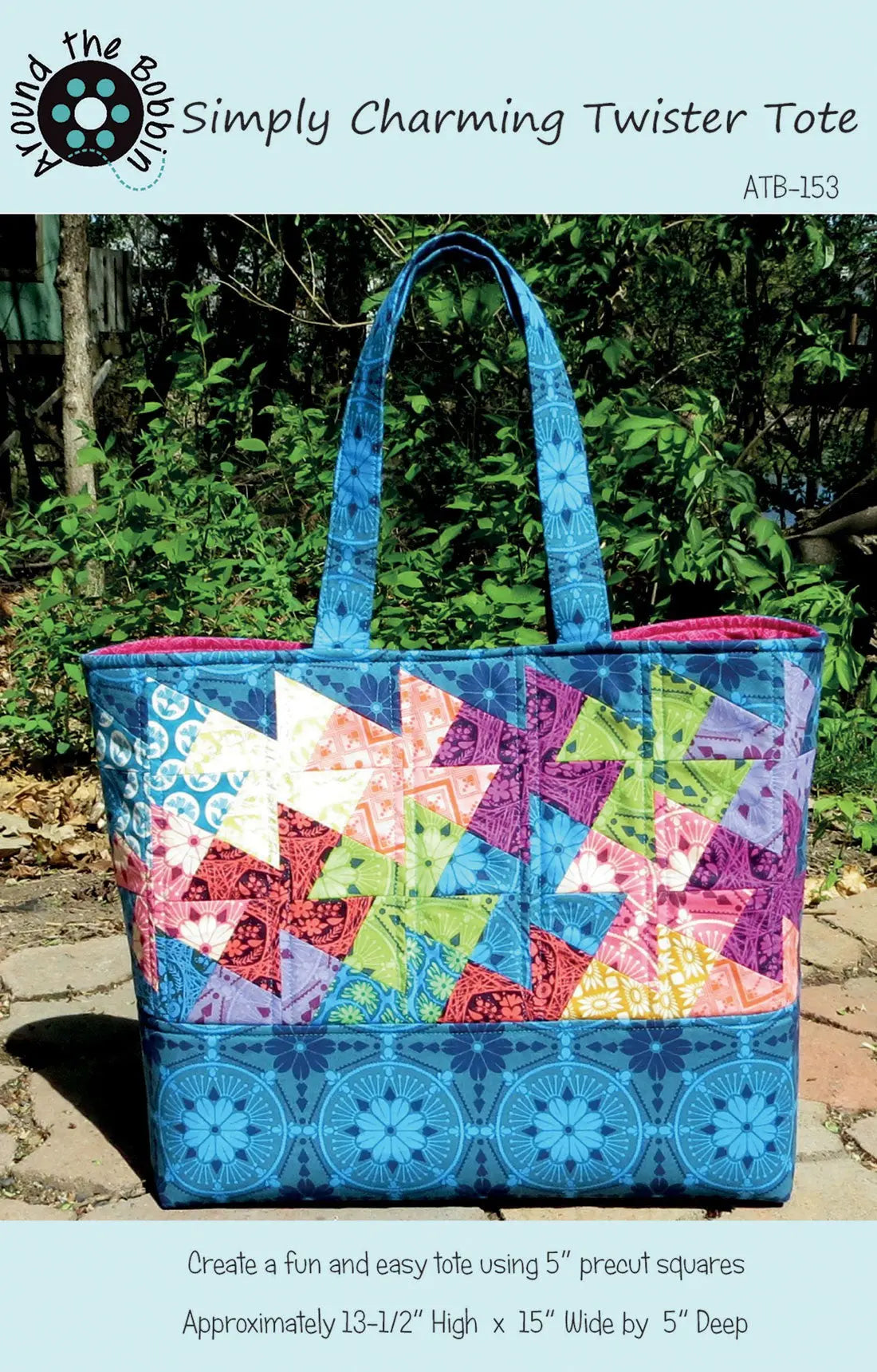 Simply Charming Twister Tote - Linda's Electric Quilters