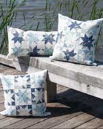 Sister Bay Star Pillows (Digital Download) Linda's Electric Quilters