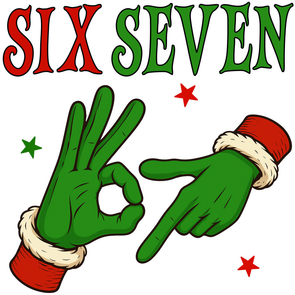 Six Seven Christmas Fabric Panel 10