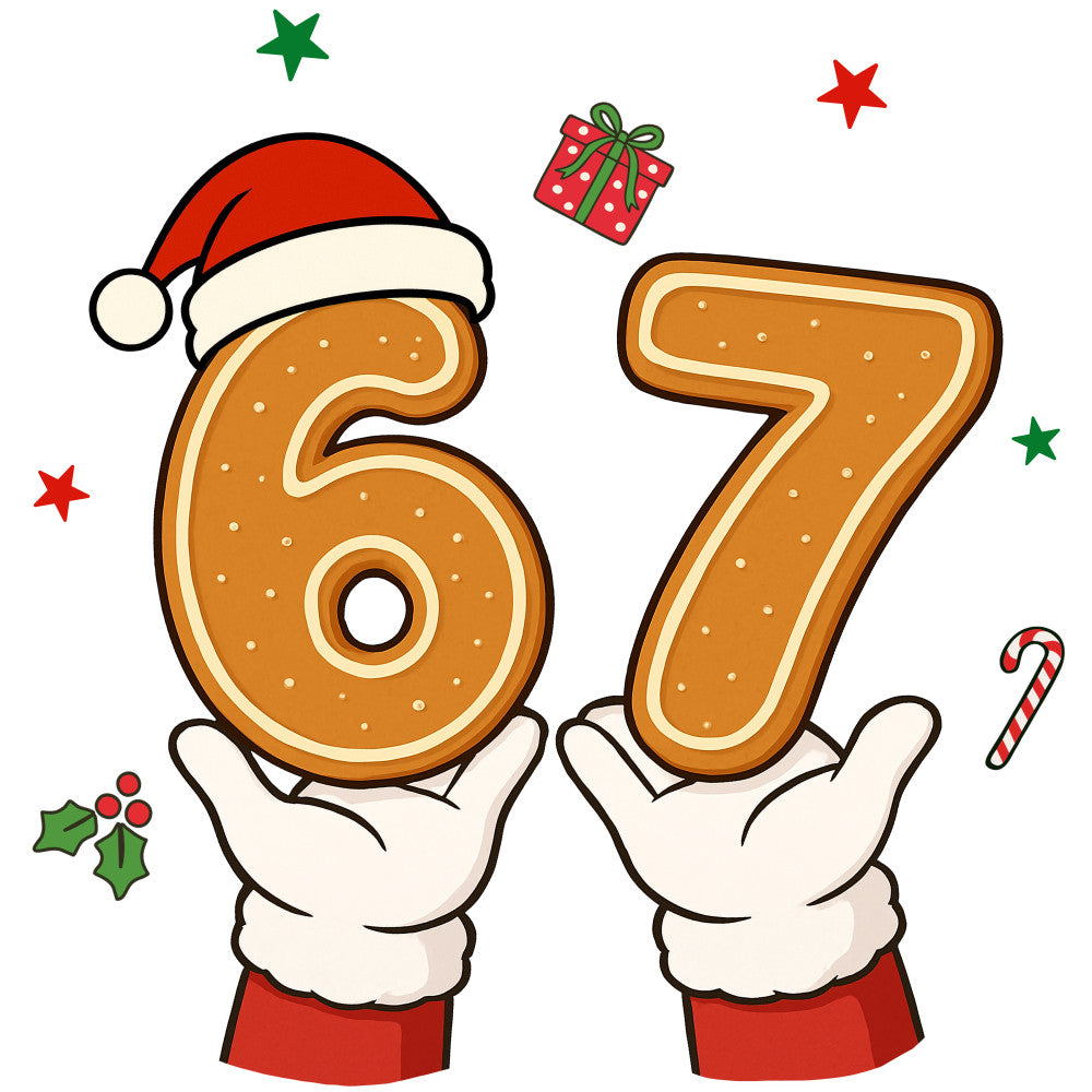 Six Seven Christmas Fabric Panel 7