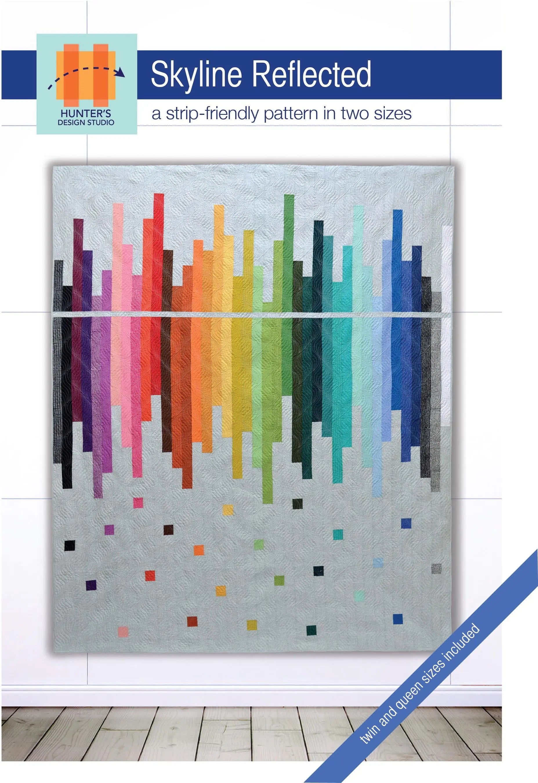 Skyline Reflected - Linda's Electric Quilters