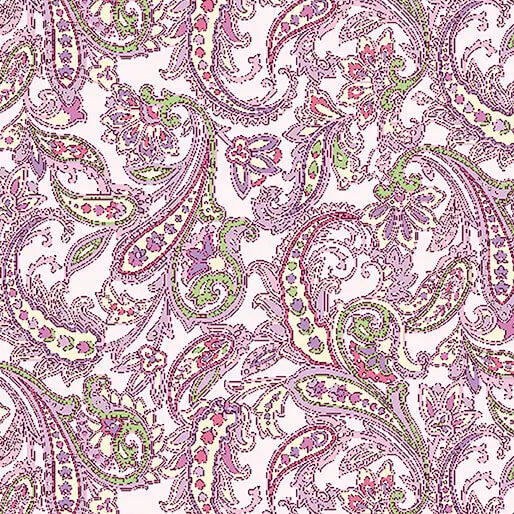 Sleepovers - Pink Cozy Slippers 44" / 45" Fabric Per Yard The Fabric Company