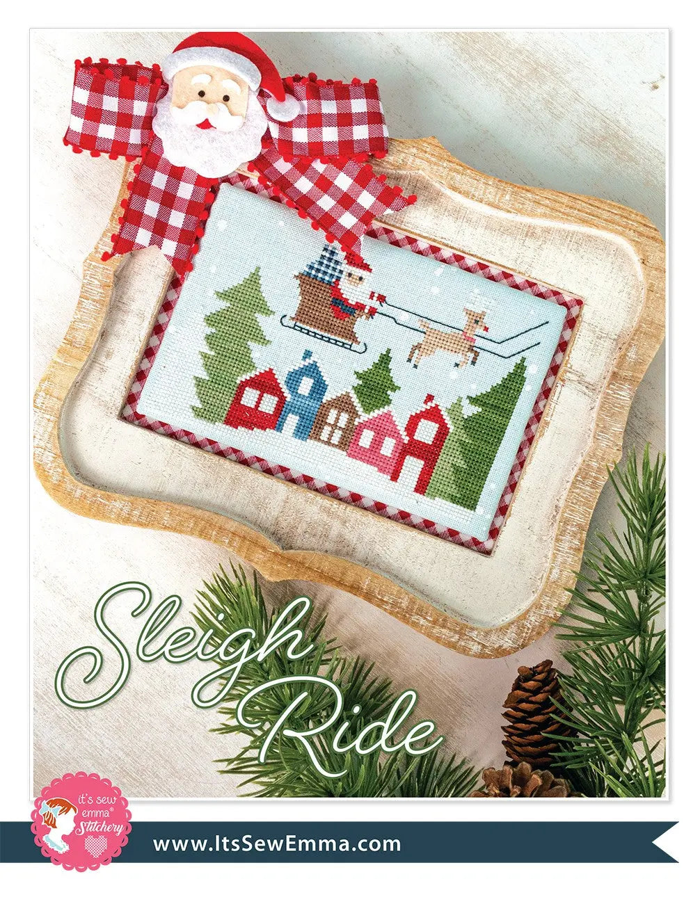 Sleigh Ride Cross Stitch Pattern - Linda's Electric Quilters