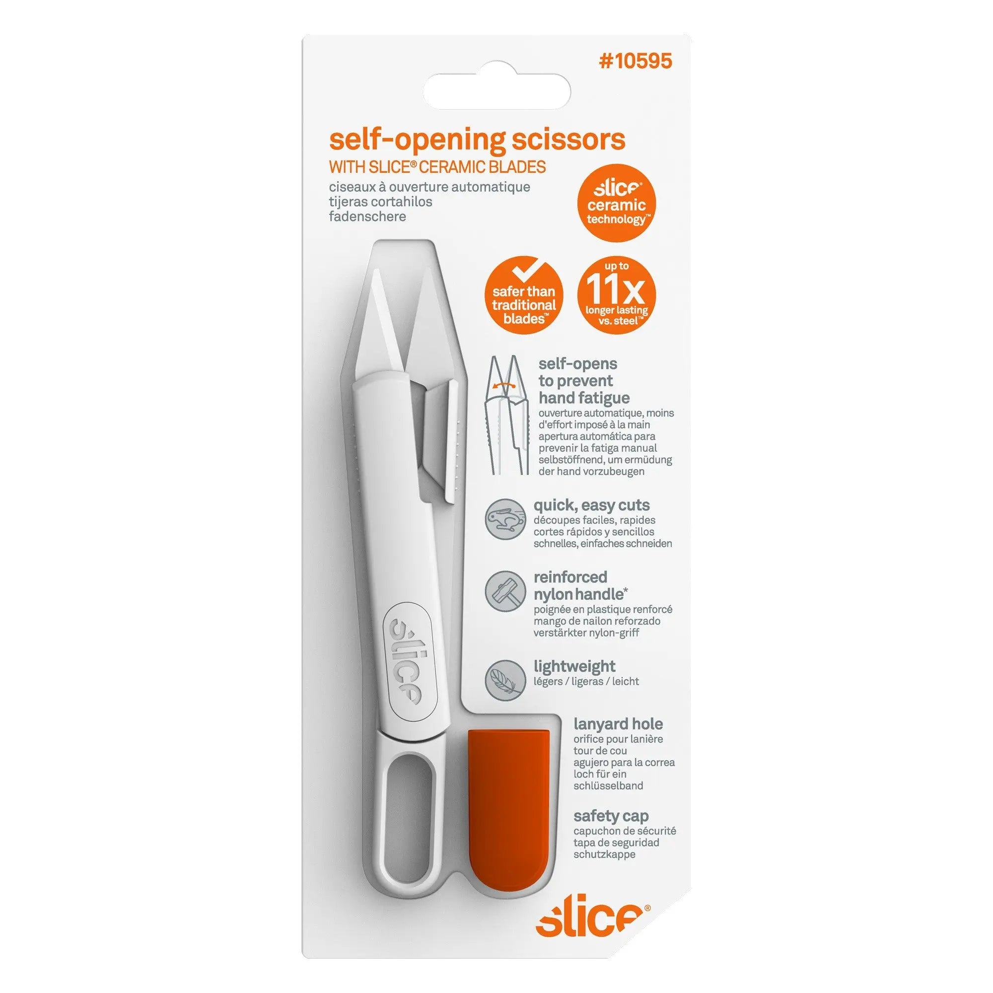 Slice Self-Opening Scissors - Linda's Electric Quilters