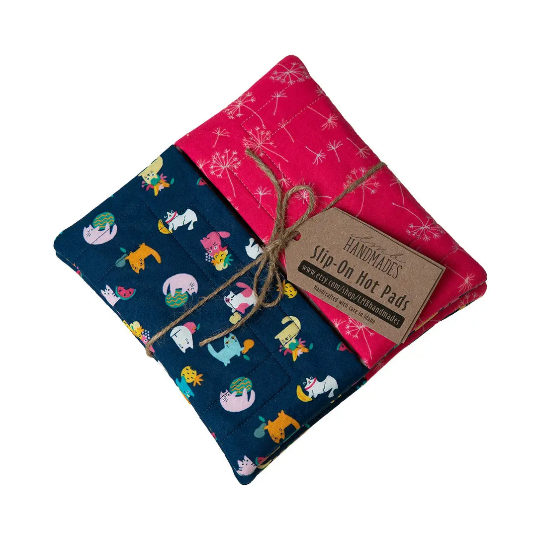 Slip-On Hot Pads - Various Designs LMB Handmades