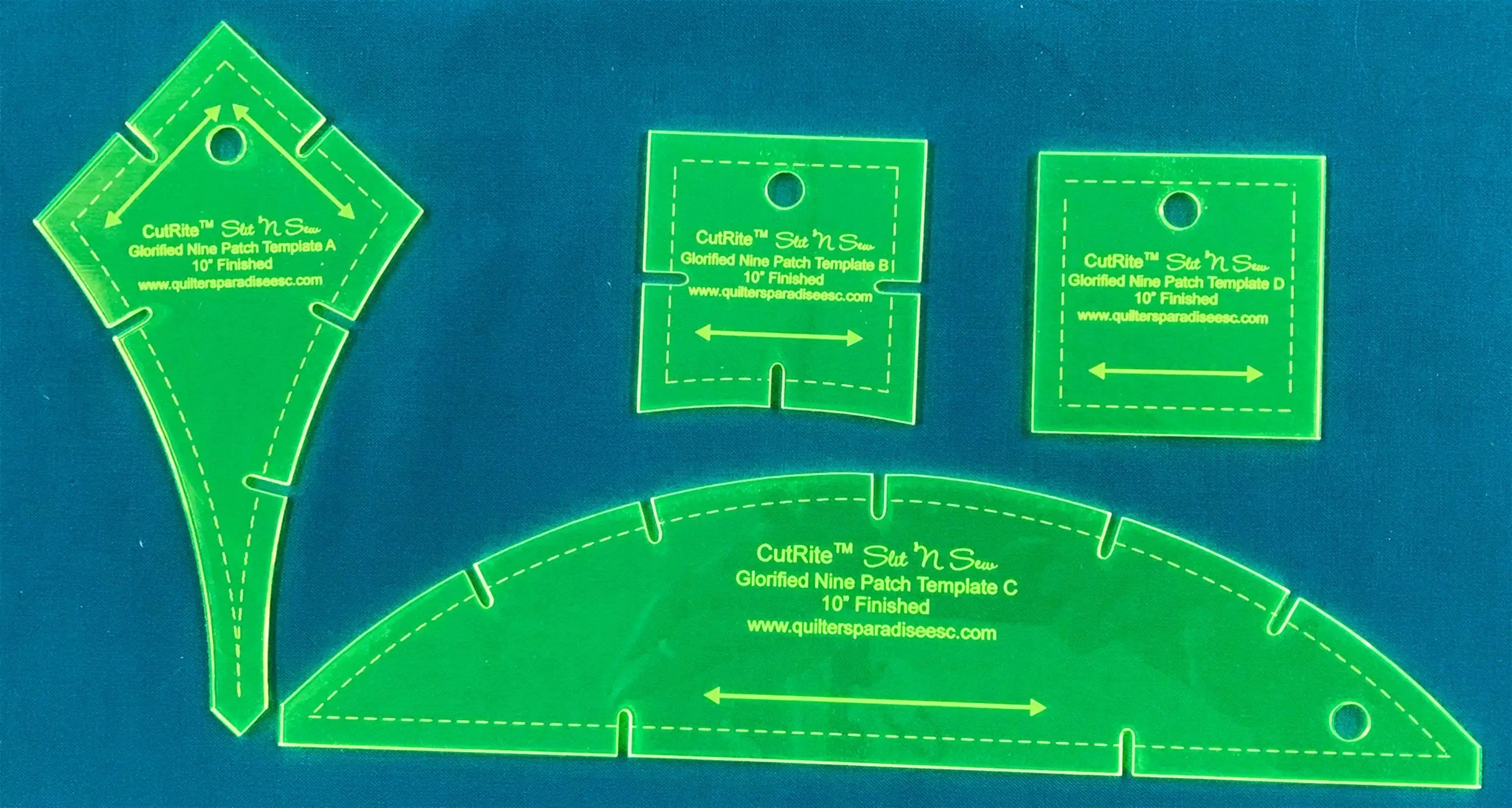 Slit N Sew Glorified 9 Patch - Linda's Electric Quilters