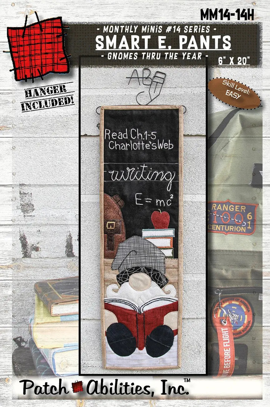 Smart E Pants with Hanger- Gnomes Thru The Year - Linda's Electric Quilters