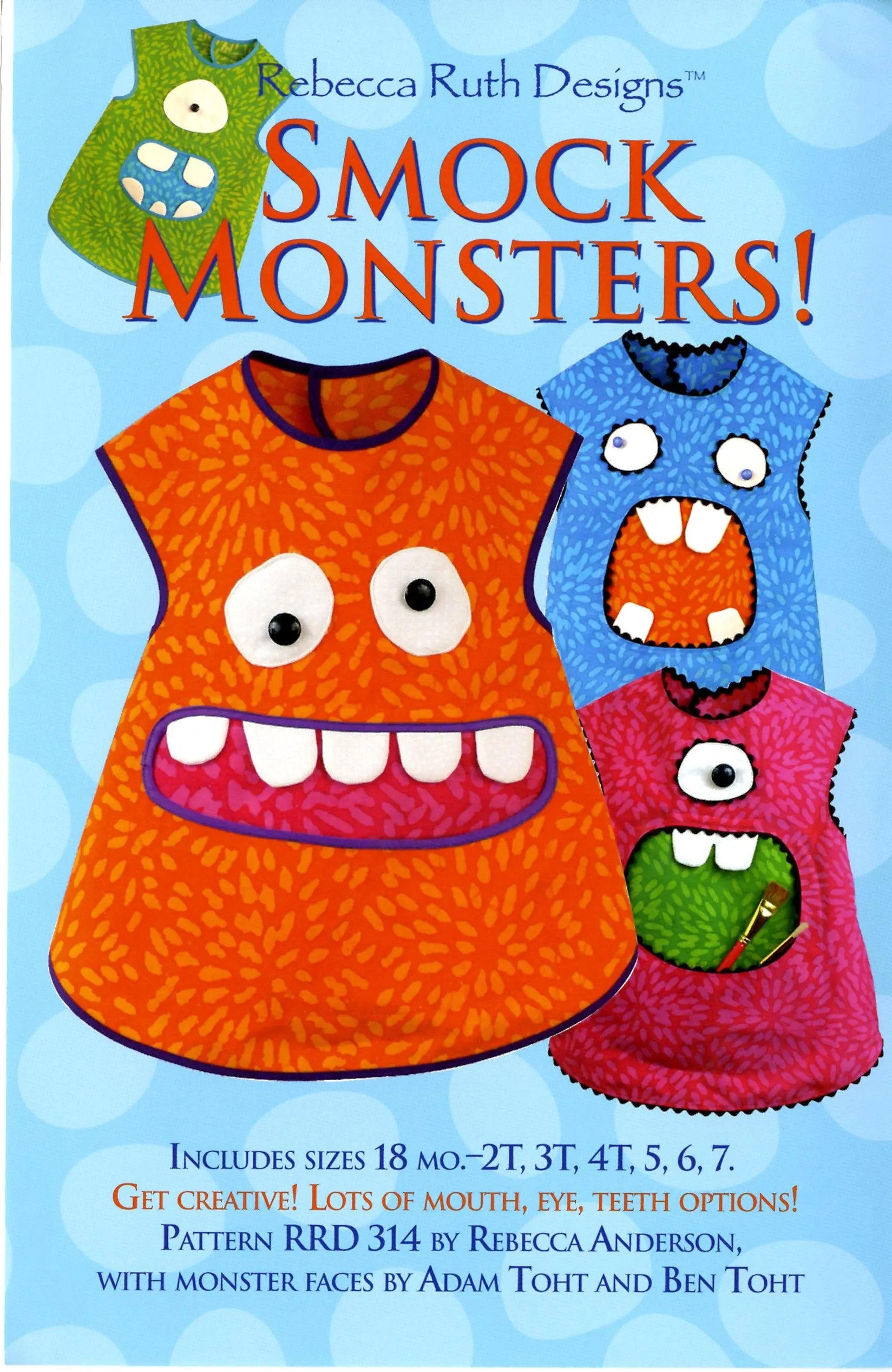 Smock Monsters - Linda's Electric Quilters