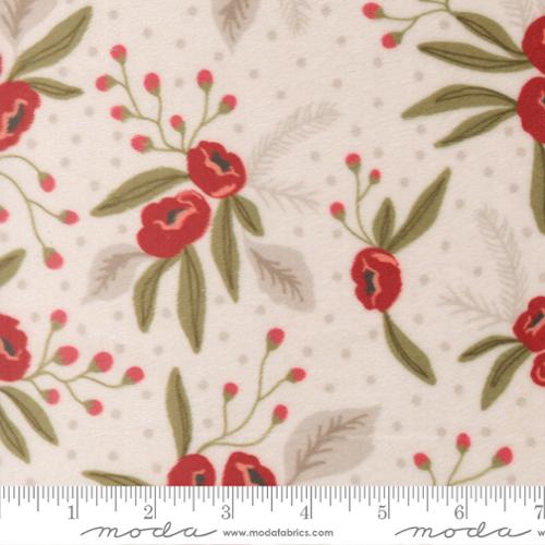 Snow Christmas Eve Cuddle 44 45 inch Cotton Fabric Moda Fabrics