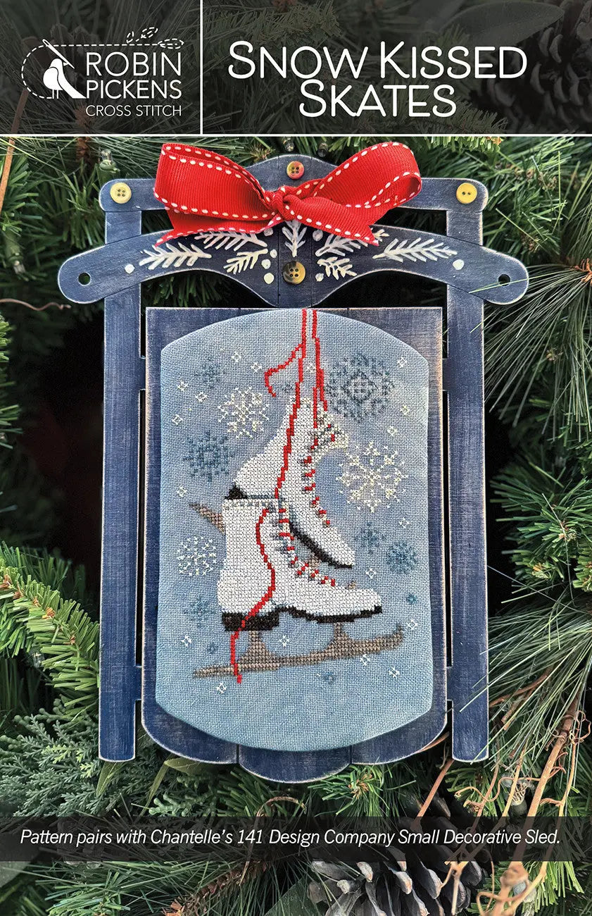 Snow Kissed Skates - Linda's Electric Quilters