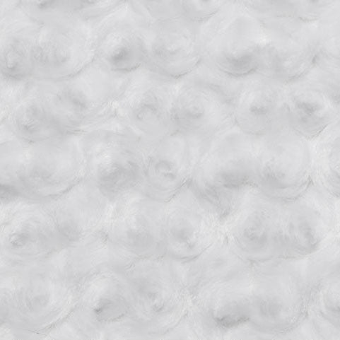 Snow Luxe Cuddle Rose 58/60" Fabric Per Yard