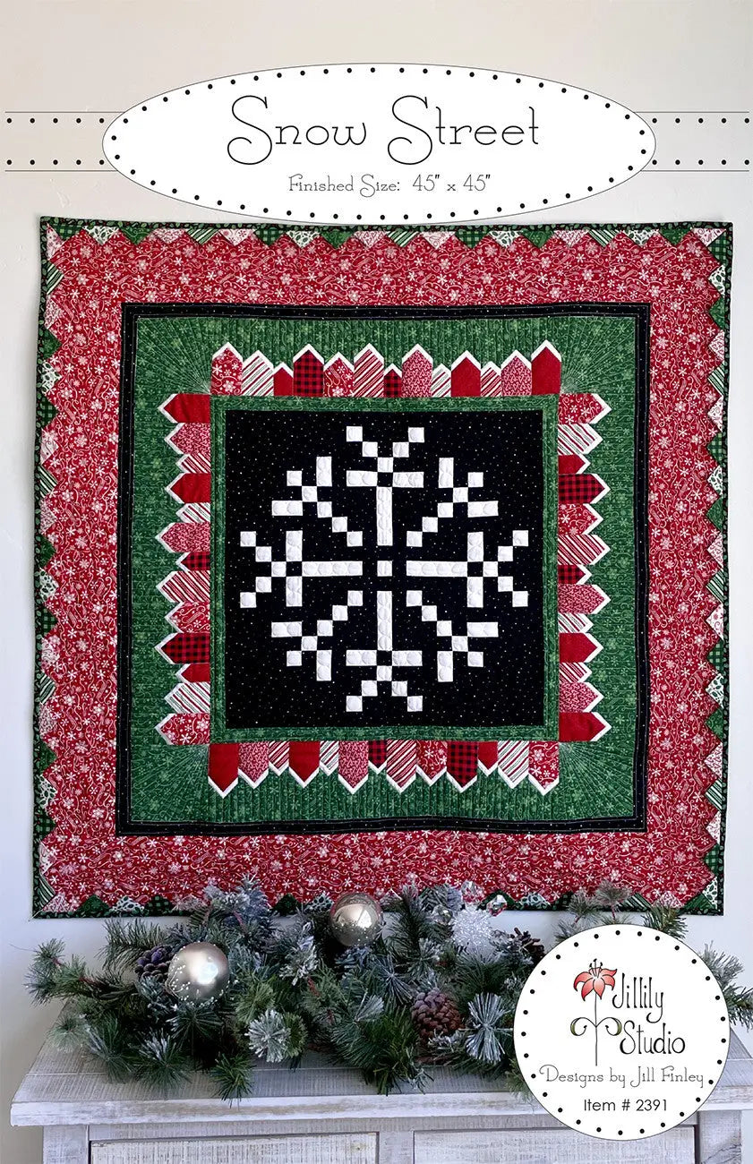 Snow Street Quilt Pattern Checker Distributor