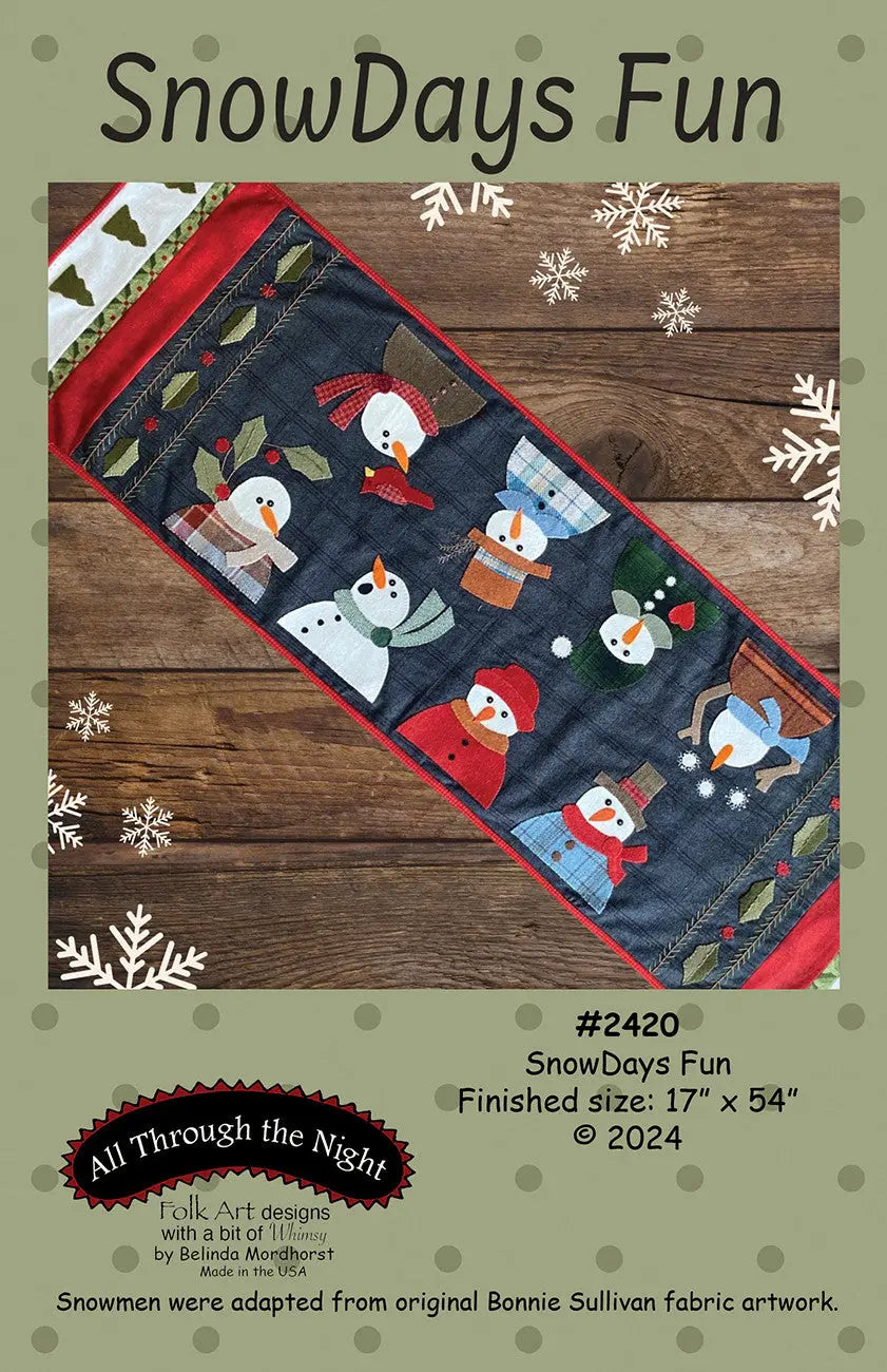 Snowdays Fun - Linda's Electric Quilters