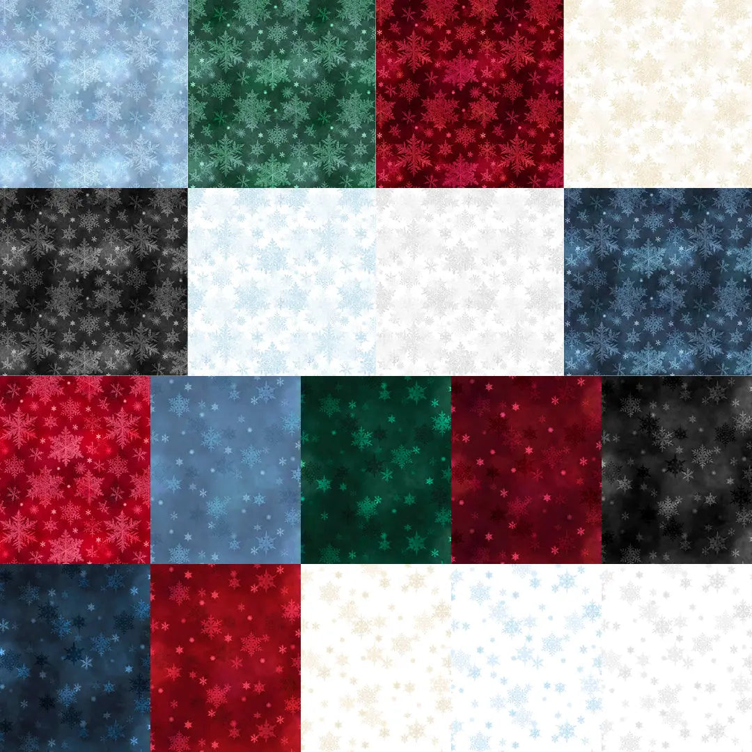 Snowfall Fat Quarter Bundles P&B Textiles