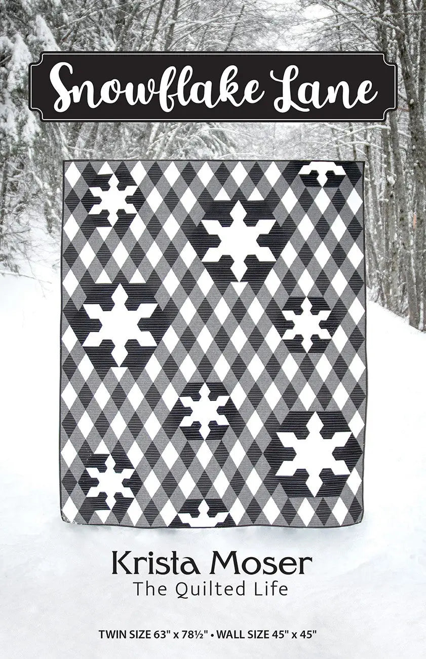 Snowflake Lane - Linda's Electric Quilters