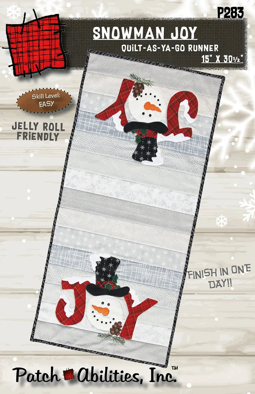 Snowman Joy - Linda's Electric Quilters