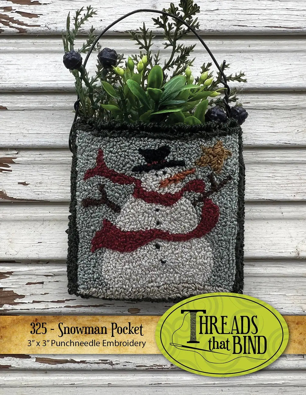 Snowman Pocket - Linda's Electric Quilters