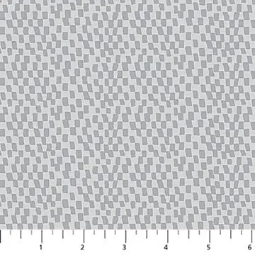 Soft Check Gray Pigment Dewfall Cotton 44"/45" Fabric Per Yard Figo Fabrics