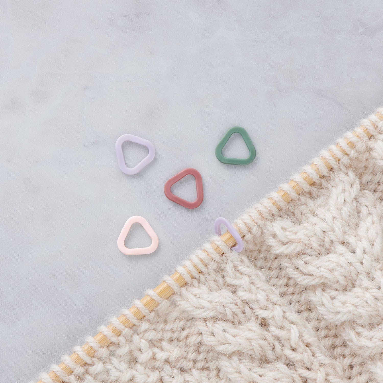Soft Stitch Markers (Triangle) Small