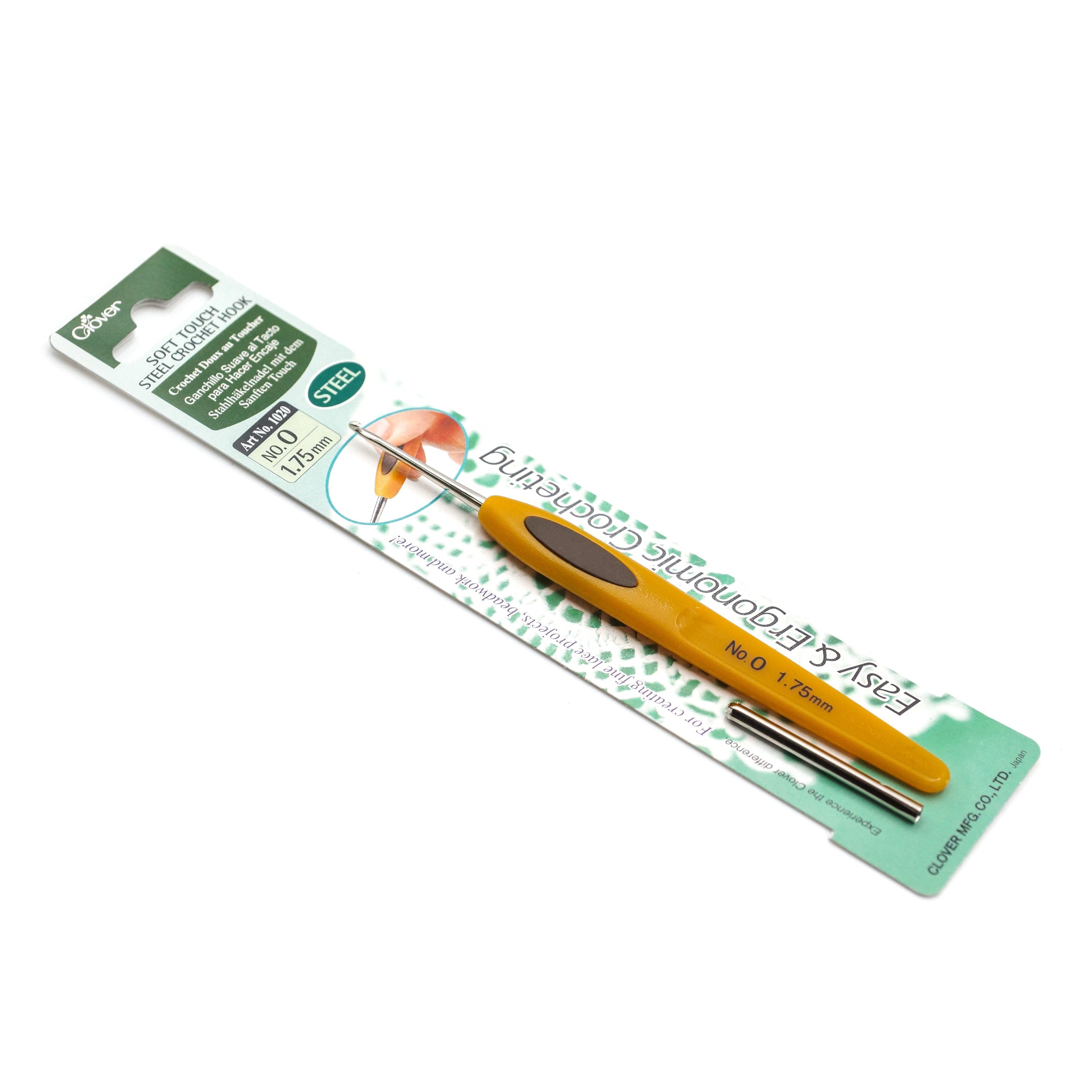 Soft Touch Steel Crochet Hook 0 (1.75 mm)
