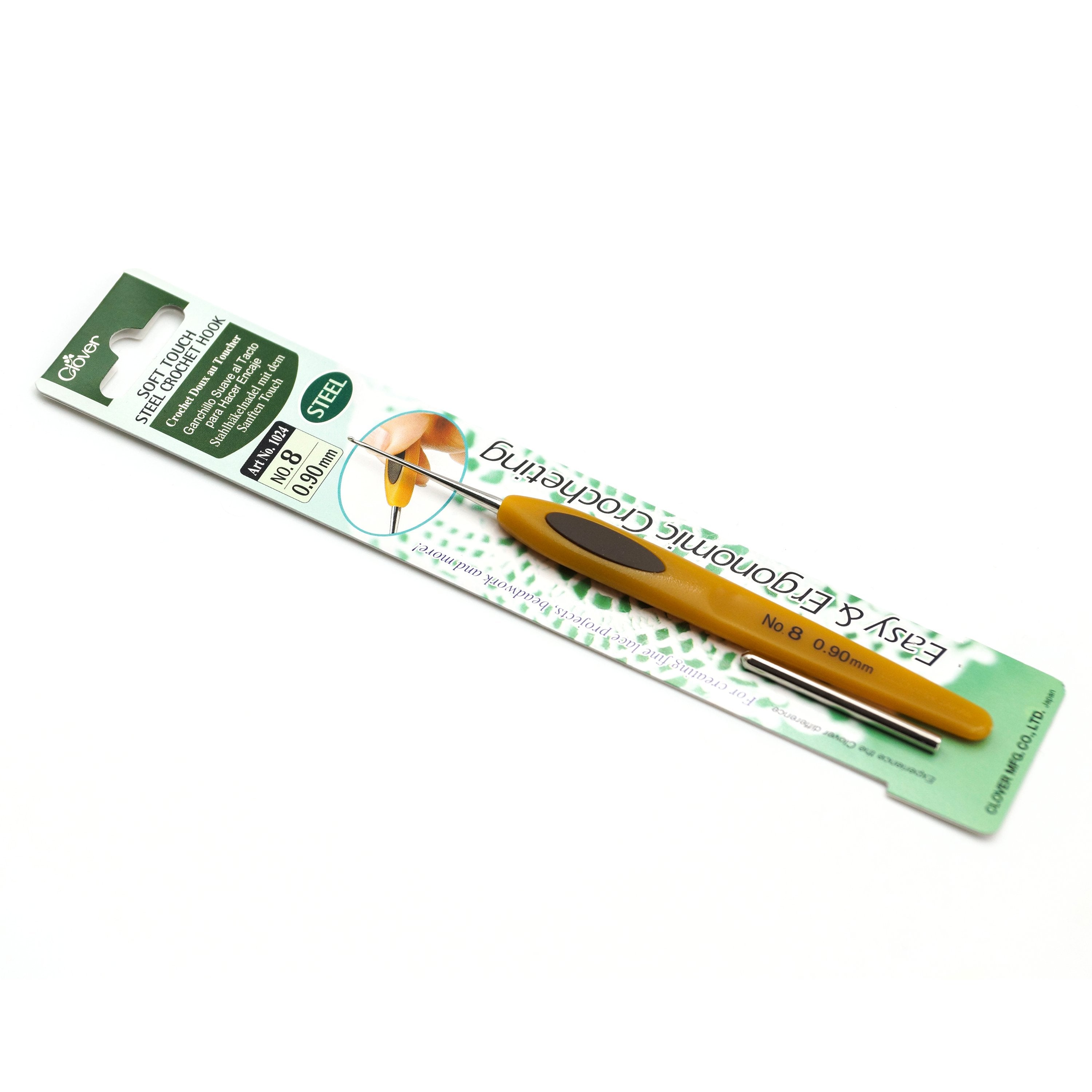 Soft Touch Steel Crochet Hook 8 (0.90 mm)