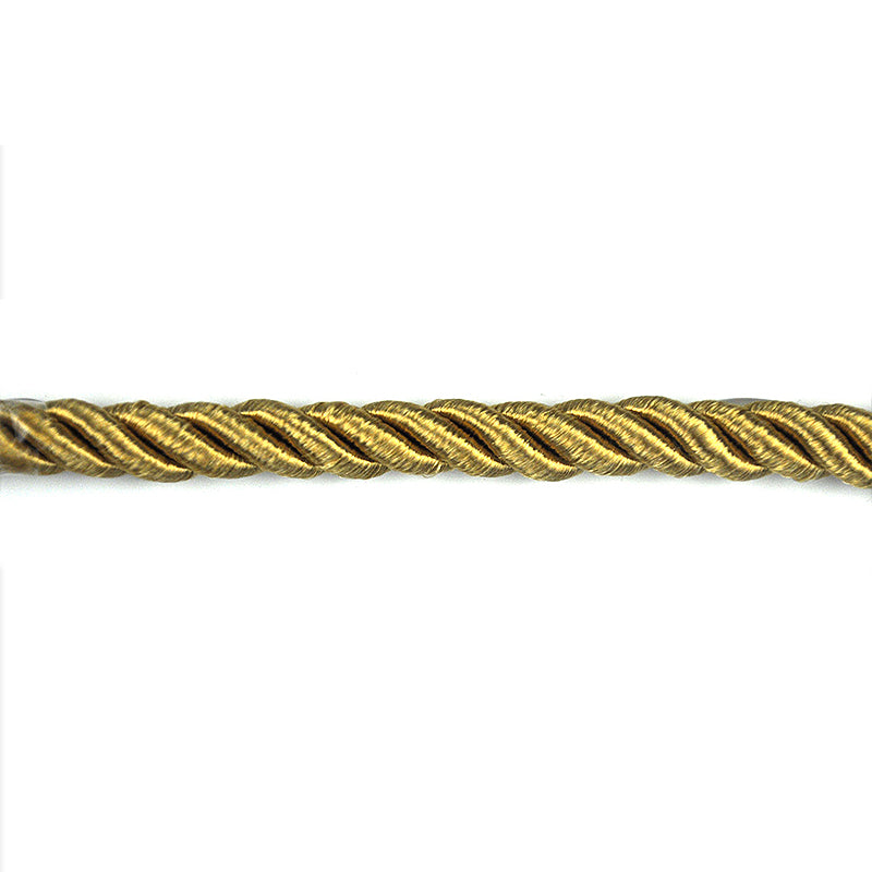 Softer Collection - 3/8" Width Cord without Lip (50 Yard Roll) - BC-1014-10 Gold
