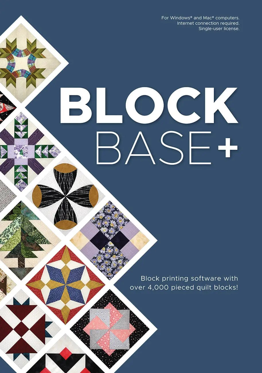 Software BlockBase Plus - Linda's Electric Quilters