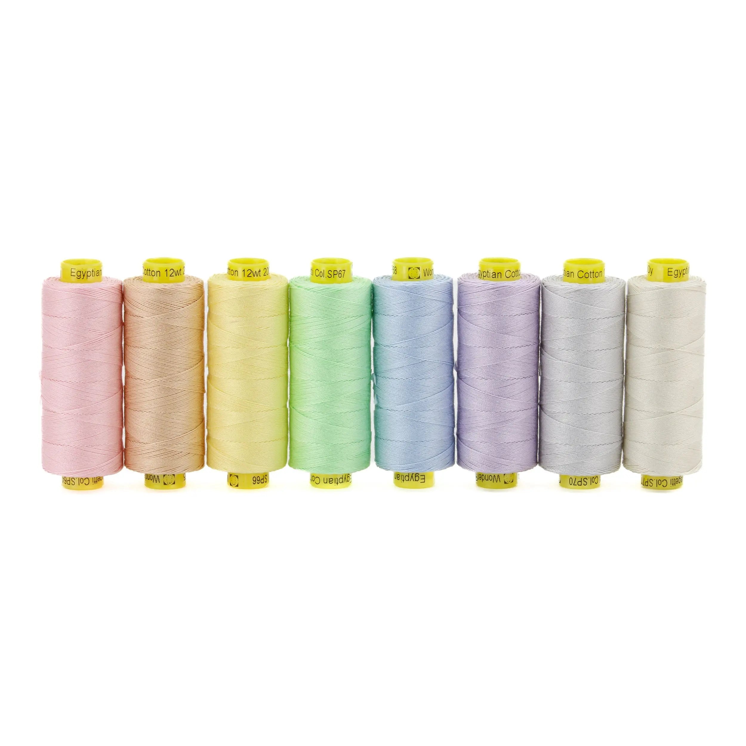 Spagetti™ Pack - 12wt Egyptian Cotton Thread WonderFil USA