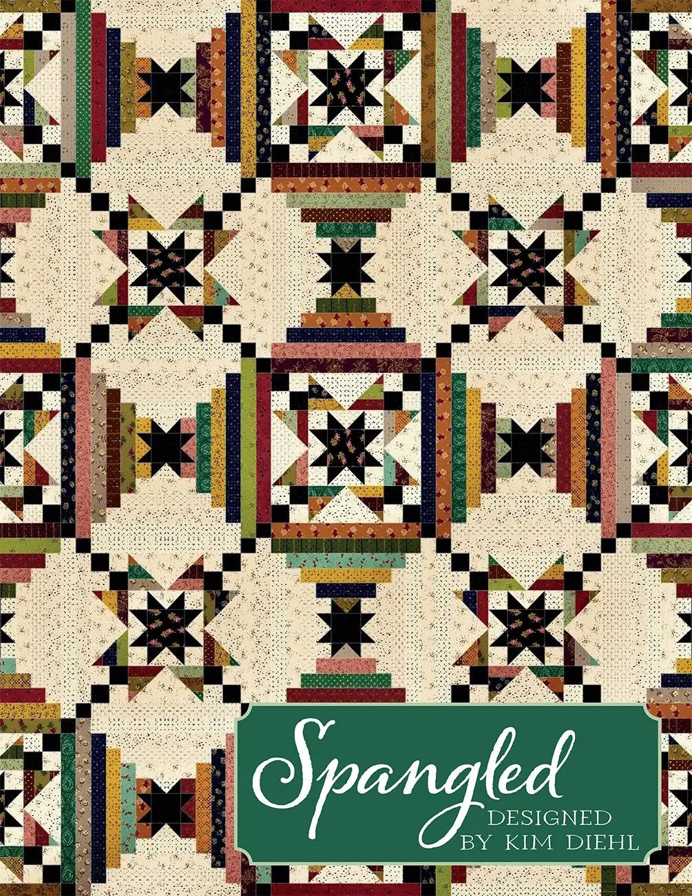 Spangled Quilt Pattern - Linda's Electric Quilters