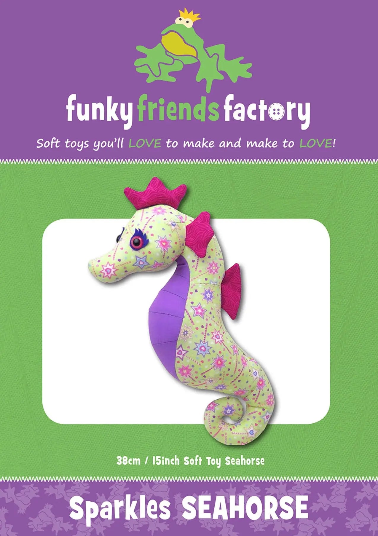 Sparkles Seahorse - Linda's Electric Quilters