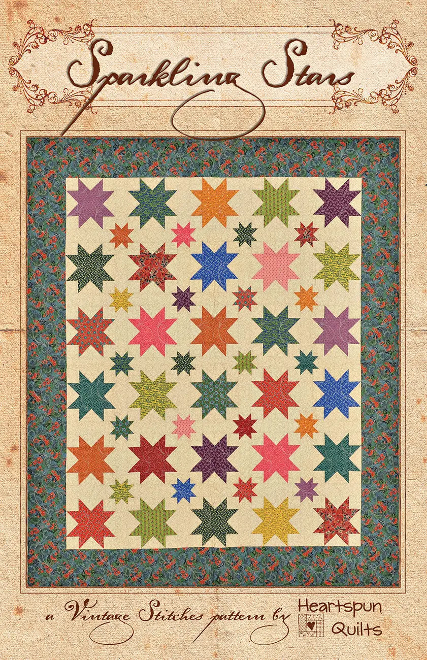 Sparkling Stars - Linda's Electric Quilters