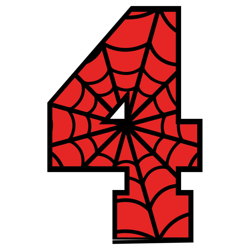 Spider Alphabet Fabric Panel 1