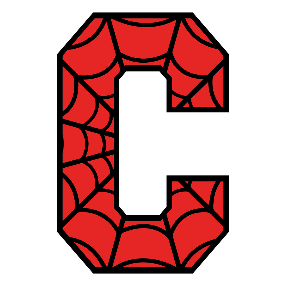 Spider Alphabet Fabric Panel 10