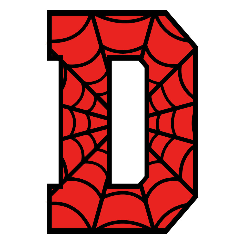 Spider Alphabet Fabric Panel 11
