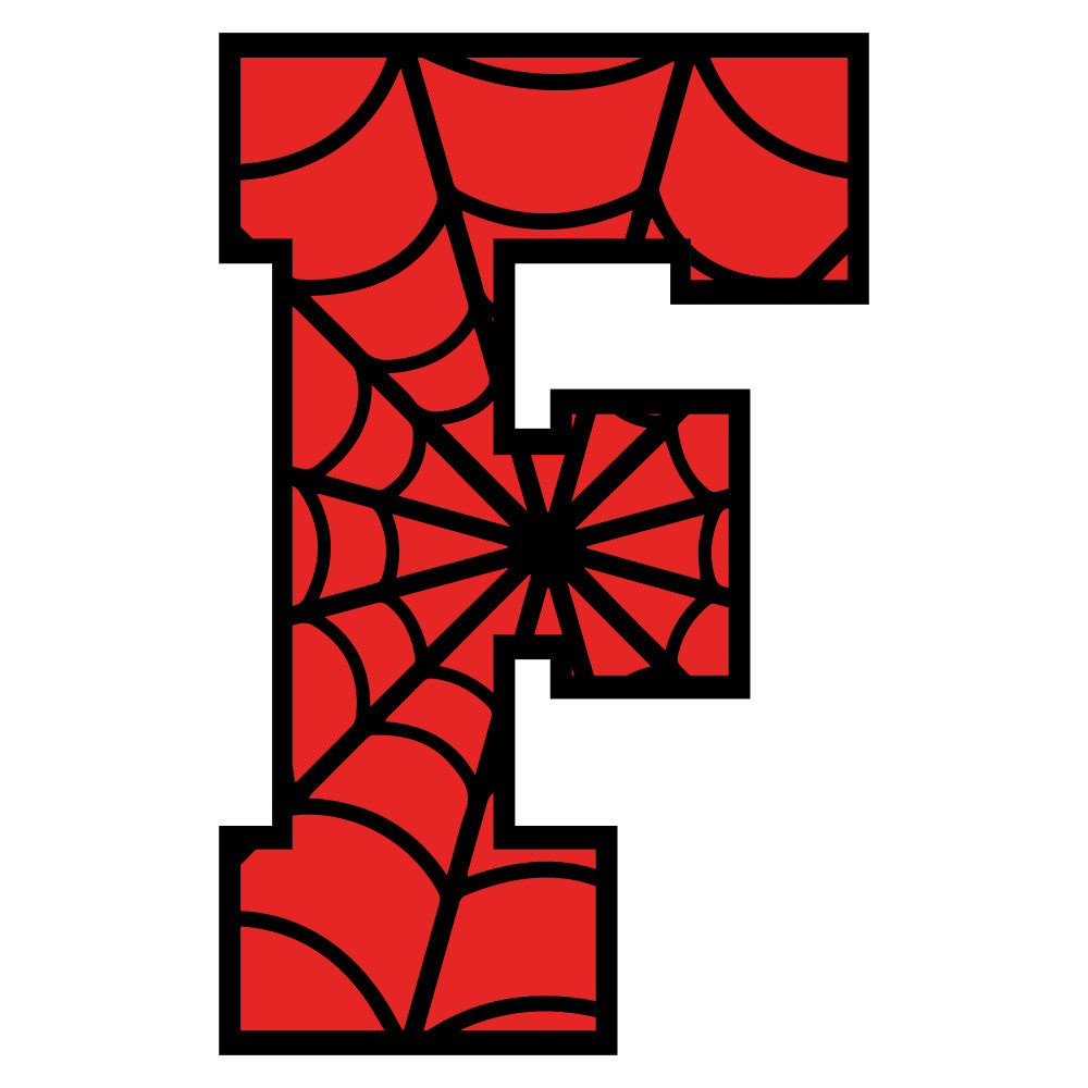Spider Alphabet Fabric Panel 13