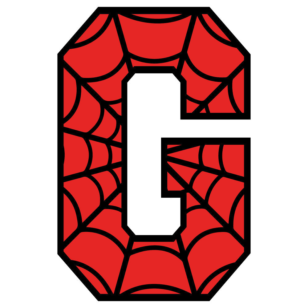 Spider Alphabet Fabric Panel 14
