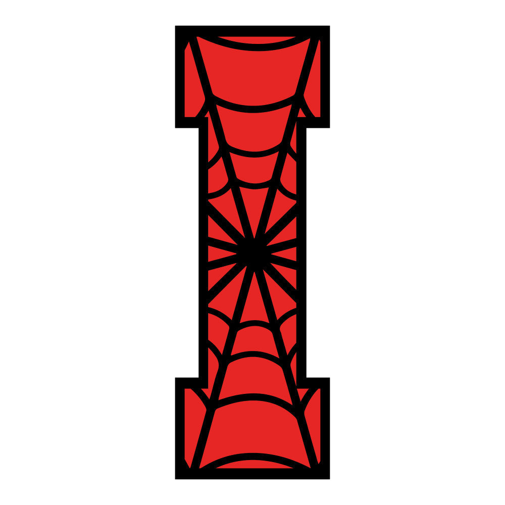 Spider Alphabet Fabric Panel 16