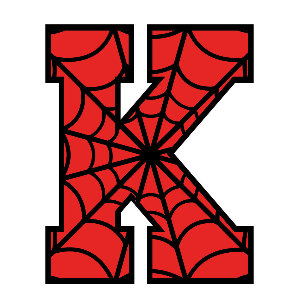 Spider Alphabet Fabric Panel 18
