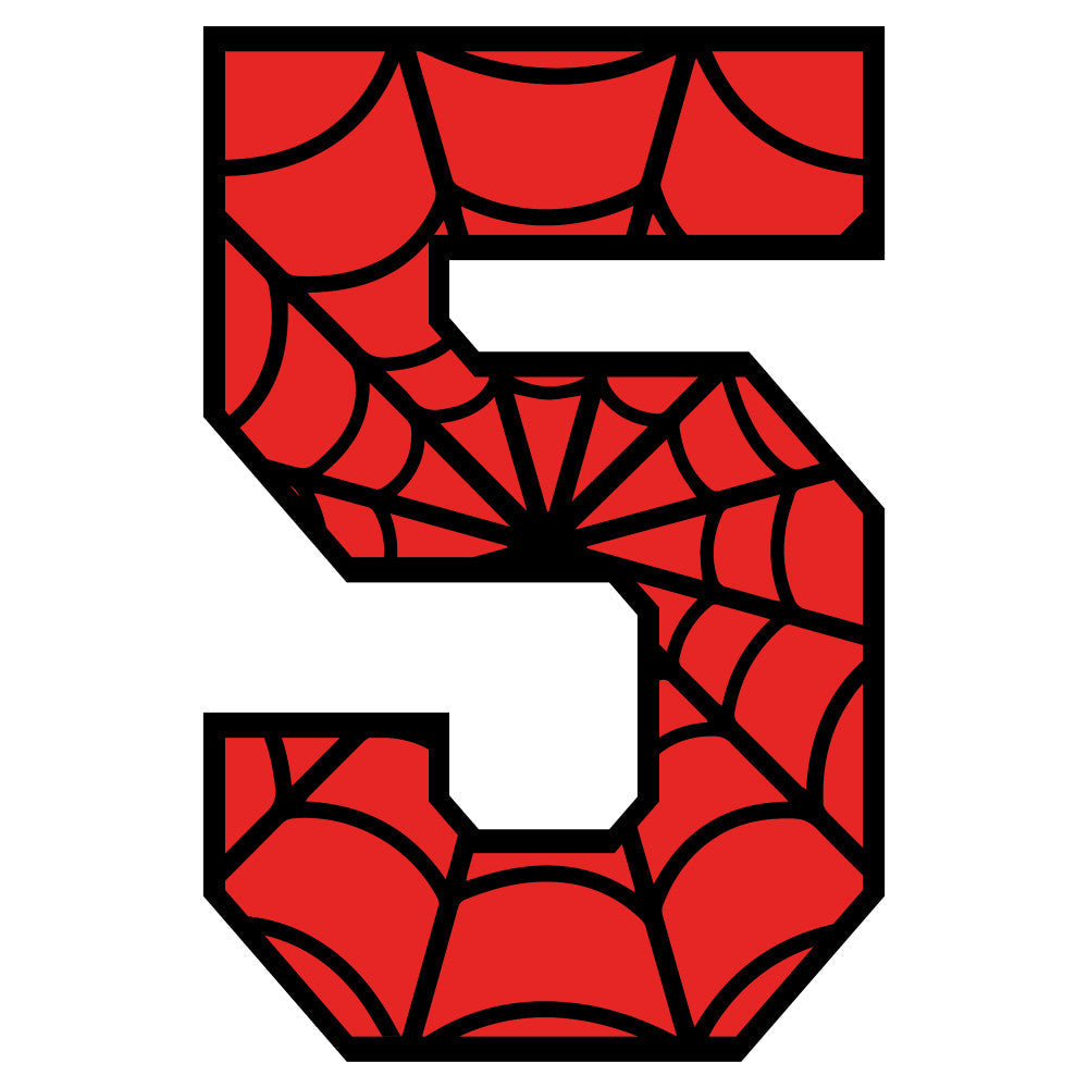 Spider Alphabet Fabric Panel 2