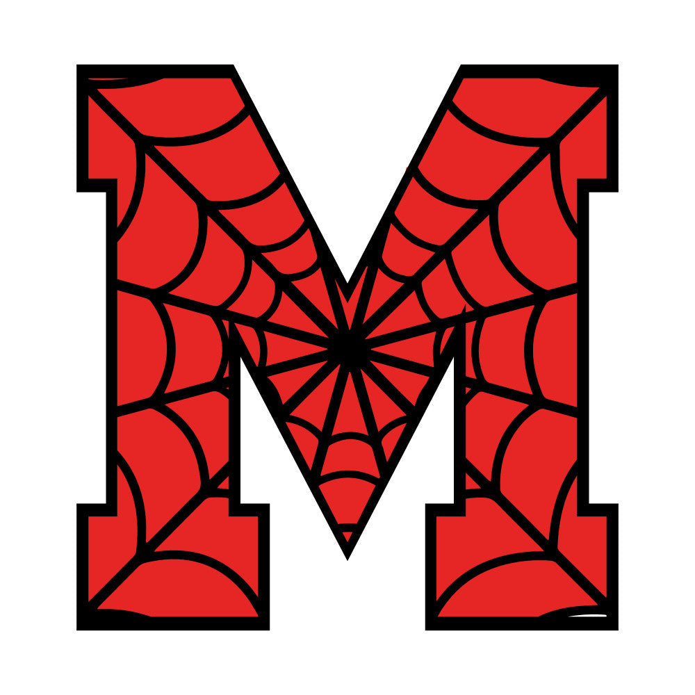 Spider Alphabet Fabric Panel 20